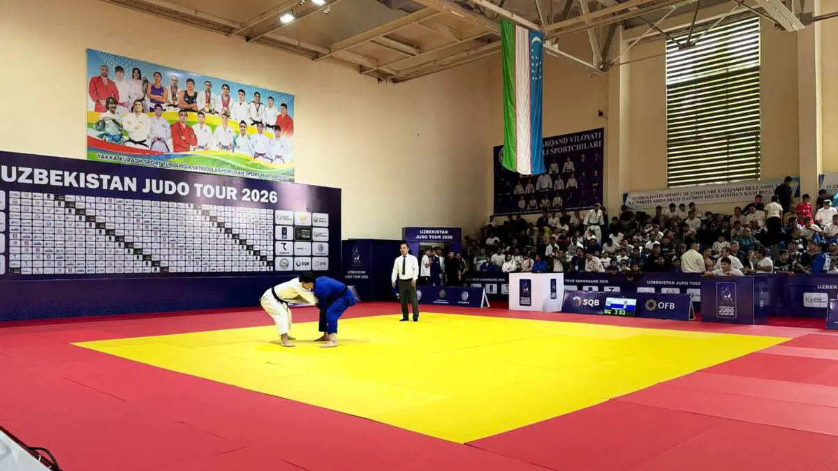 Samarqandda Uzbekistan Judo Tour musobaqasi boshlandi