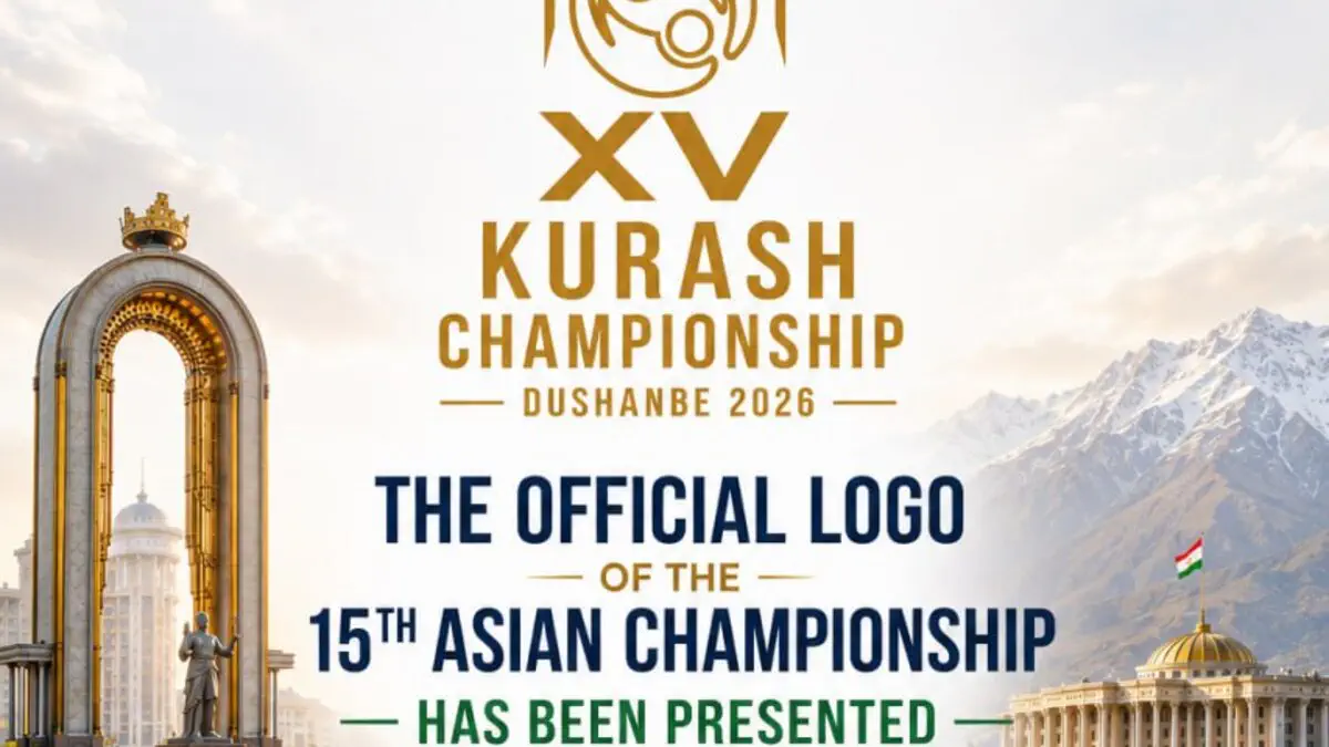 Kurash bo'yicha XV Osiyo chempionatining rasmiy logosi taqdim etildi