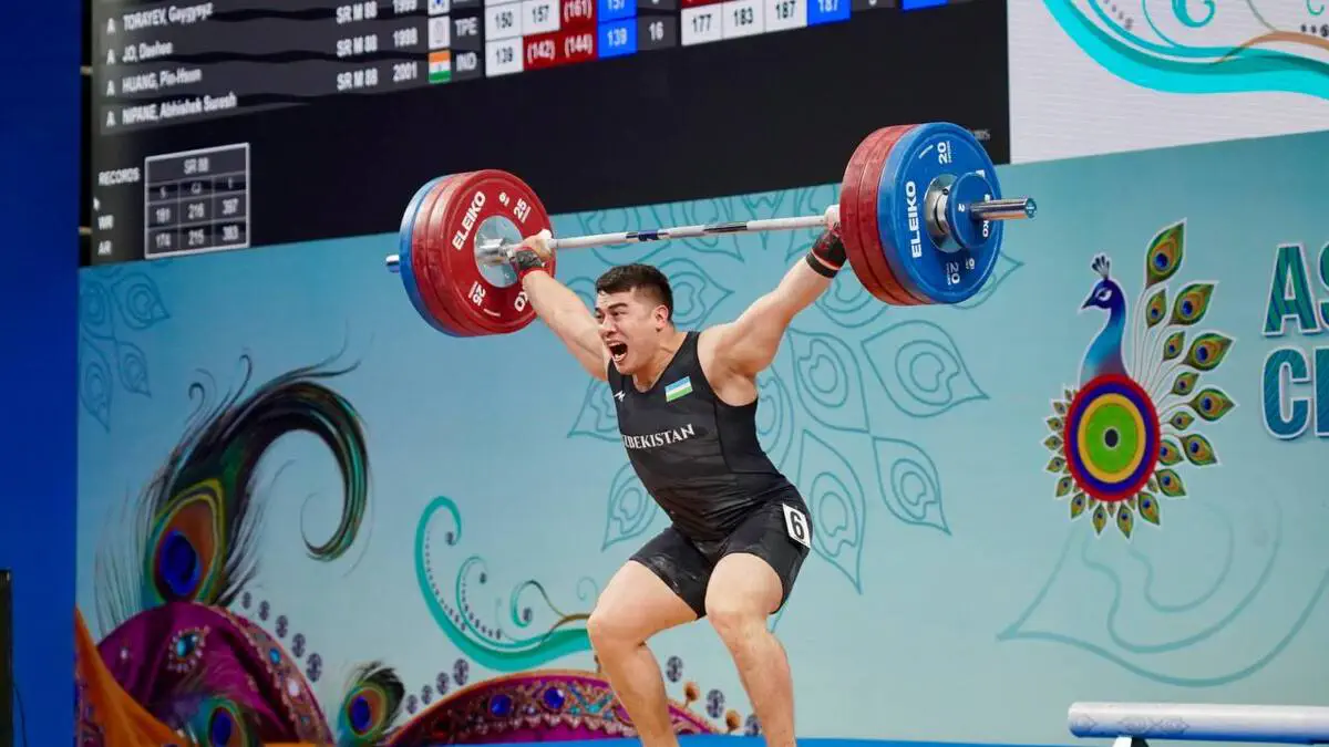 Og'ir atletikachimiz Sarvar Zafarjonov oltin medalni qo'lga kiritdi