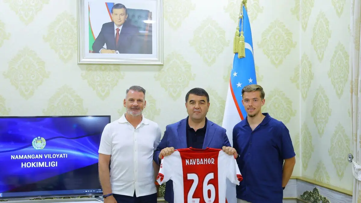 Ayaks vakillari Navbahor bilan hamkorlik qilish uchun Namanganga yetib kelishdi