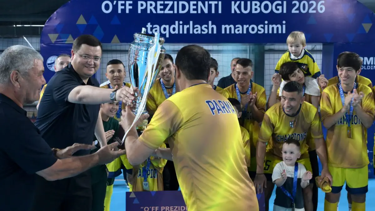 Futzal. O‘FF Prezidenti kubogi-2026 o‘z laureatlarini aniqladi