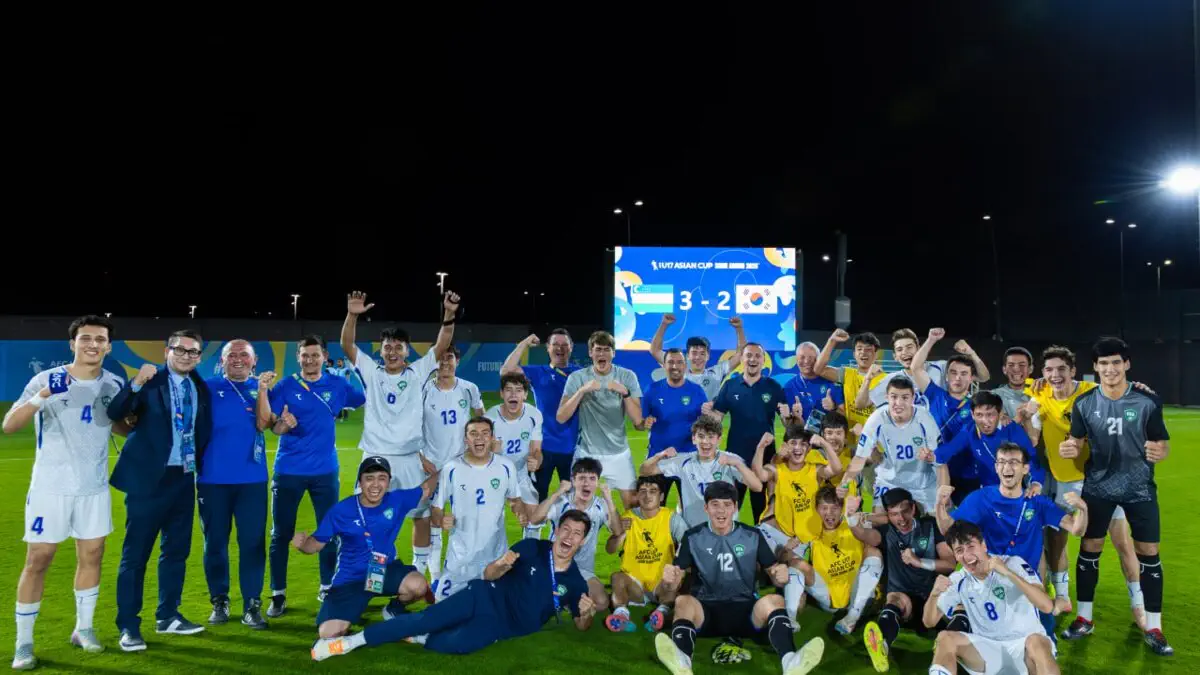 Oʻzbekiston U-17 terma jamoasi yarimfinalda Yaponiyaga qarshi maydonga tushadi