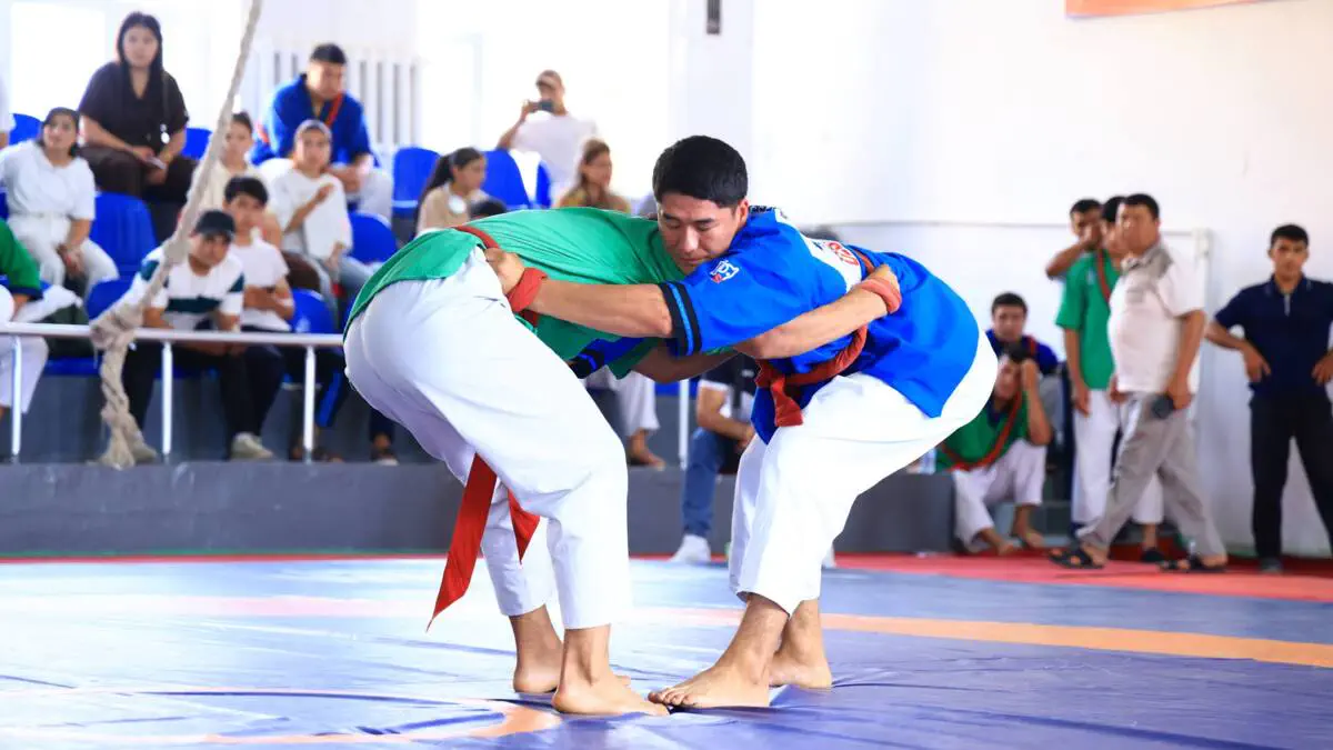 Kurash. Navoiyda belbog‘li kurash bo‘yicha O‘zbekiston chempionati start oldi