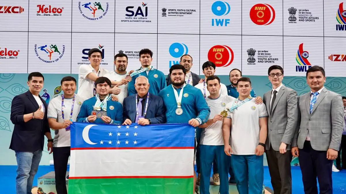 Ogʻir atletikachilarimiz Osiyo chempionatida 6 ta medal jamgʻarishdi