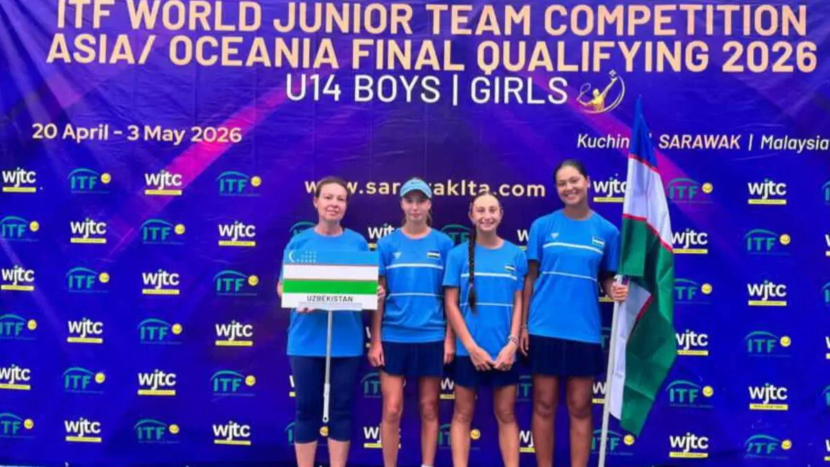 O‘zbekiston qizlar terma jamoasi Billie Jean King Cup Juniors turnirini TOP-6 tarkibida yakunladi