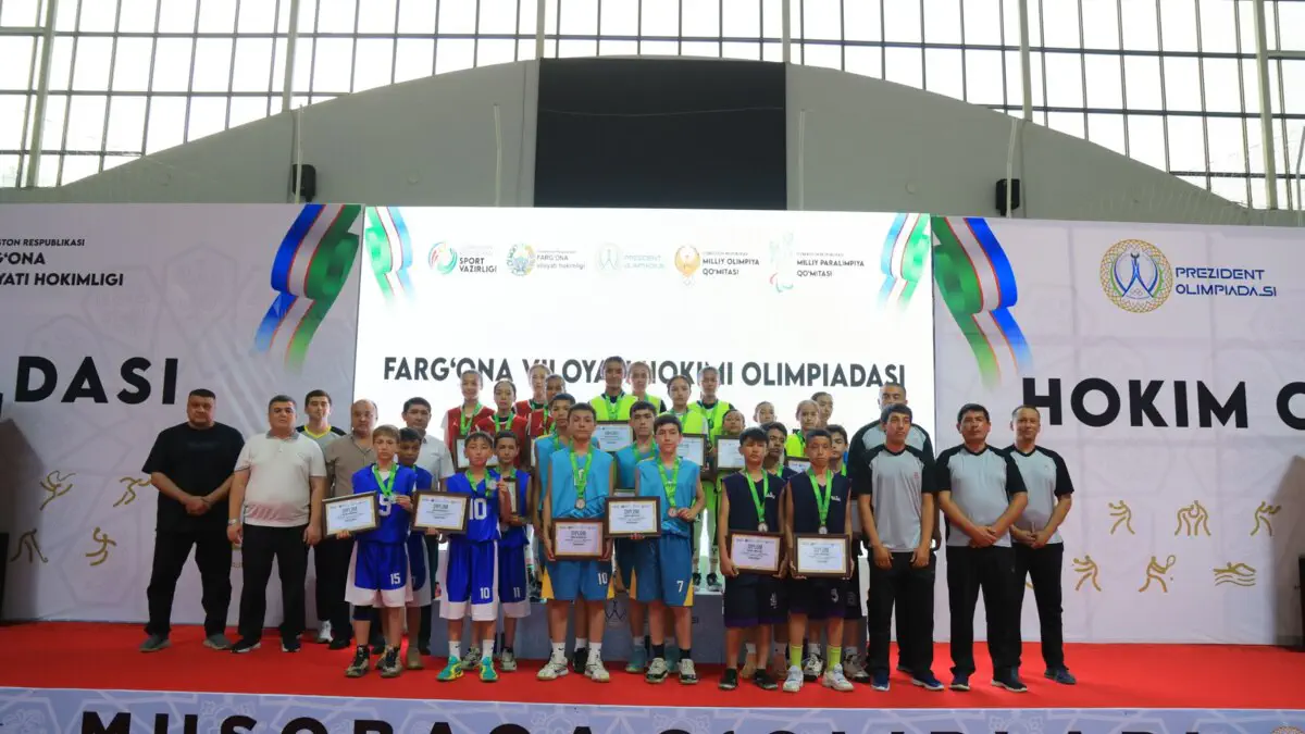 Farg‘onada «Hokim Olimpiadasi» doirasida basketbol 3x3 musobaqalari yakunlandi