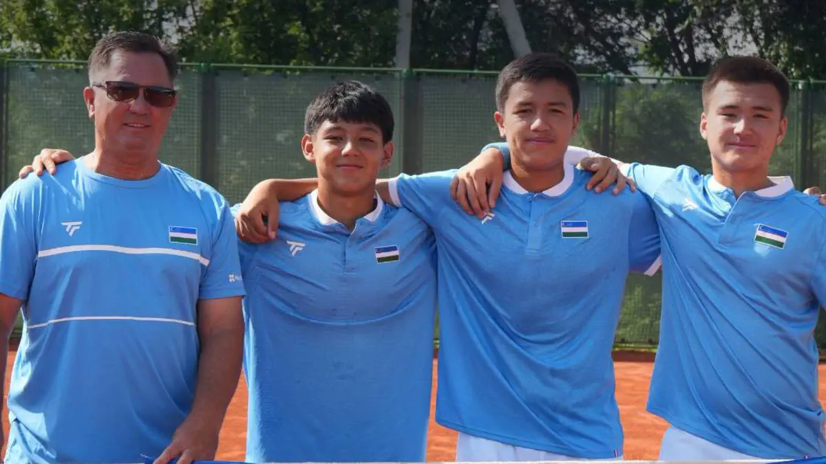 Tennis. O‘zbekiston o‘smirlar terma jamoasi - yana bir ishonchli g‘alaba