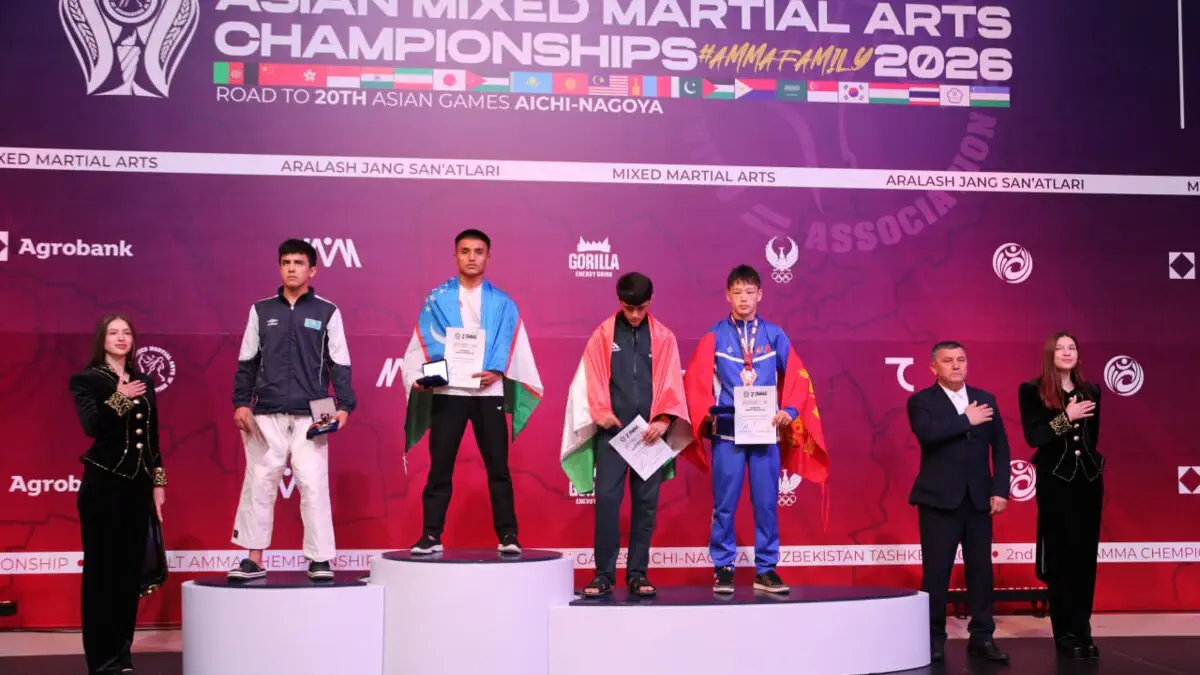 Olimpiya shaharchasida MMA bo‘yicha Osiyo chempionati bo‘lib o‘tmoqda