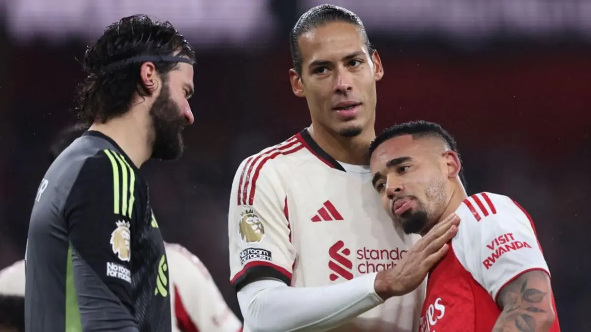 Gabriel Jezus: «Liverpul» chempion bo‘lganida ular ham standartlardan ko‘plab gollar urishgandi
