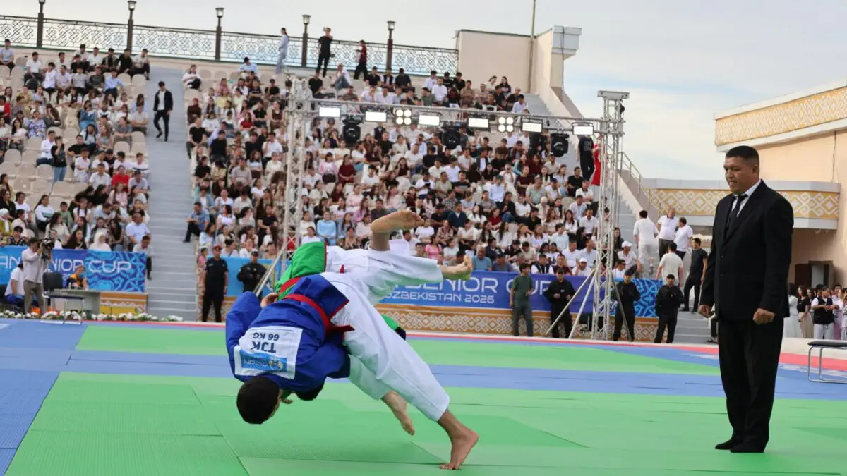 Nukus shahrida Kurash bo‘yicha Osiyo Kubogi bahslariga start berildi