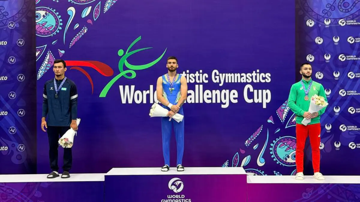 Sport gimnastika sport turi bo‘yicha Jahon Chellenj kubogida 9 ta medalga ega bo'lishdi