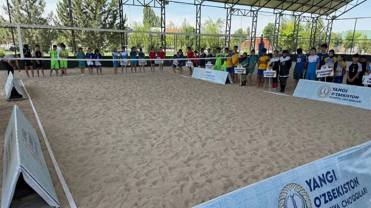Farg‘onada qizlar o‘rtasida sohil voleyboli sport turi bo‘yicha “Viloyat hokimi olimpiadasi” musobaqalari yuqori saviyada tashkil etildi