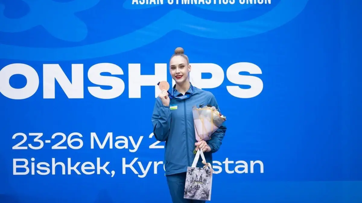 Gimnastika. Taxmina Ikromova yana bir karra Osiyo chempionligini qoʻlga kiritdi