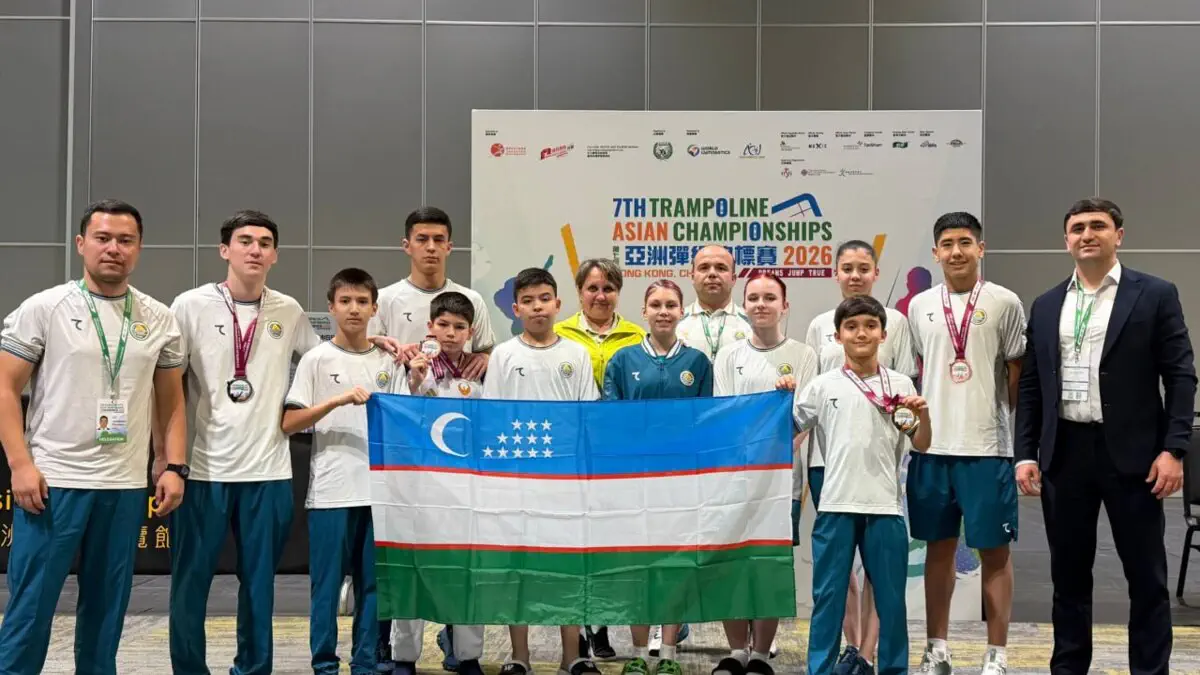 Yosh trampolinchilarimiz Osiyo chempionatida 8 ta medal qoʻlga kiritishdi