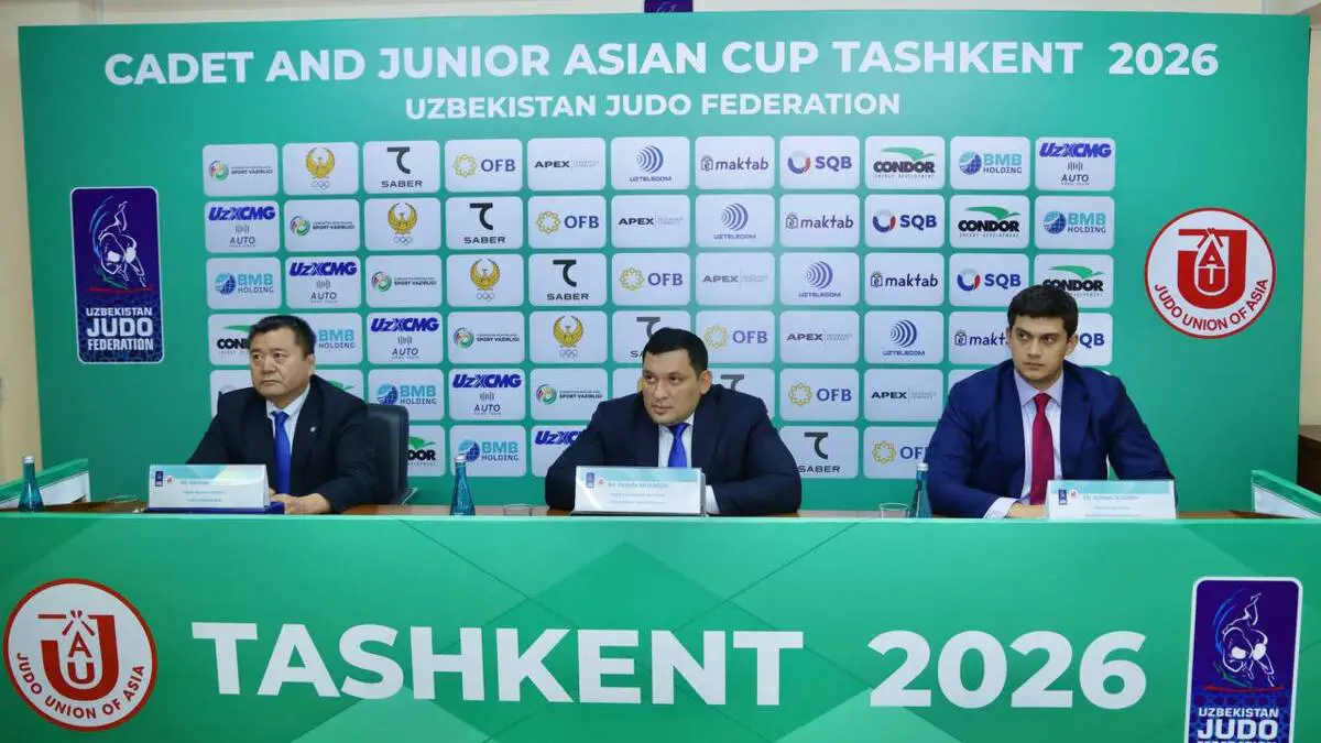 Cadet and Junior Asian Cup Tashkent 2026 musobaqasiga qur’a tashlandi