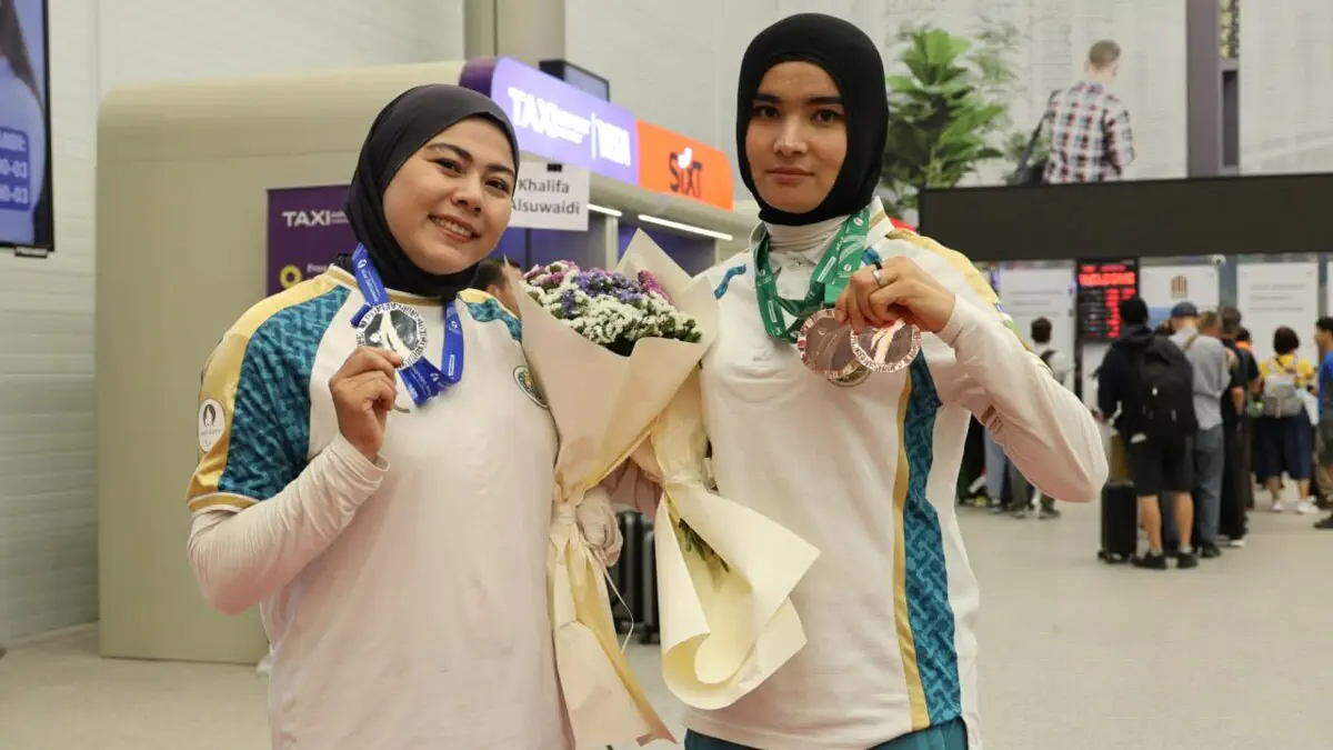 Osiyo chempionati va para Osiyo o'yinlariga saralash turnirini medallar shodasi bilan yakunlagan para taekvondochilarimiz kutib olindi