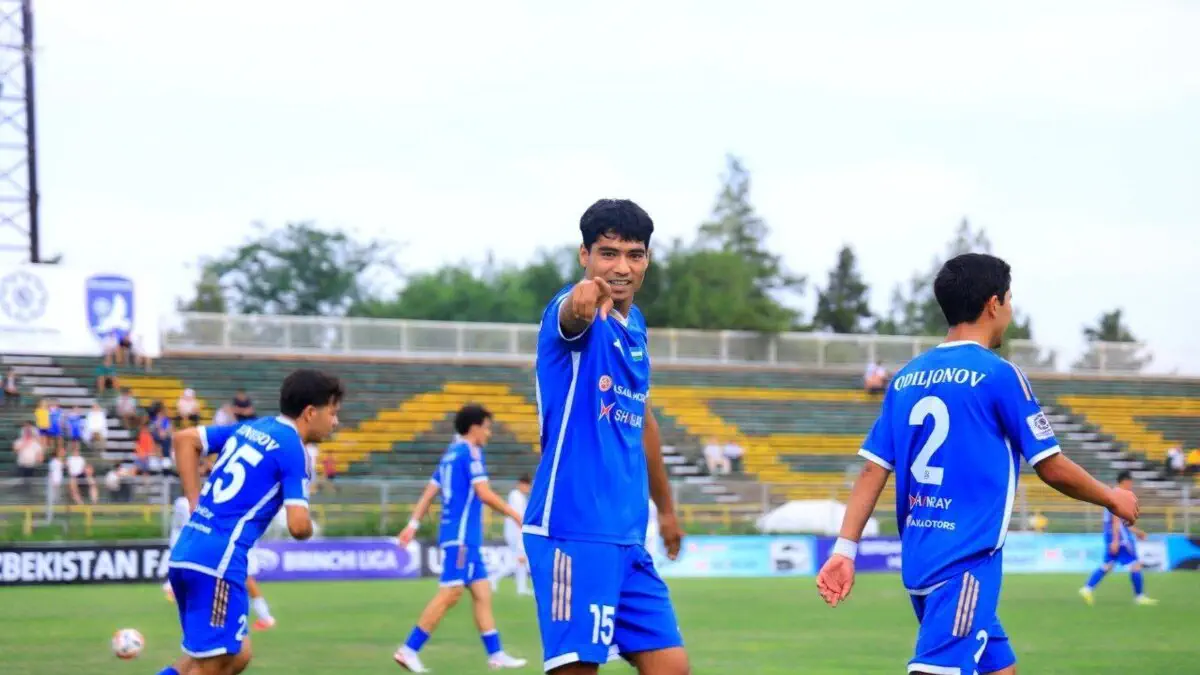 «Guliston» «Toshkent VFA» darvozasiga javobsiz 6 ta gol urdi