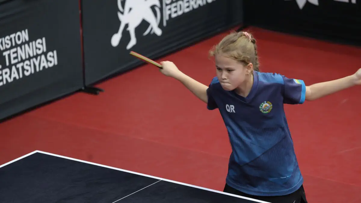 Stol tennisi bo‘yicha 11 yoshgacha bo‘lgan bolalar Respublika turniriga start berildi