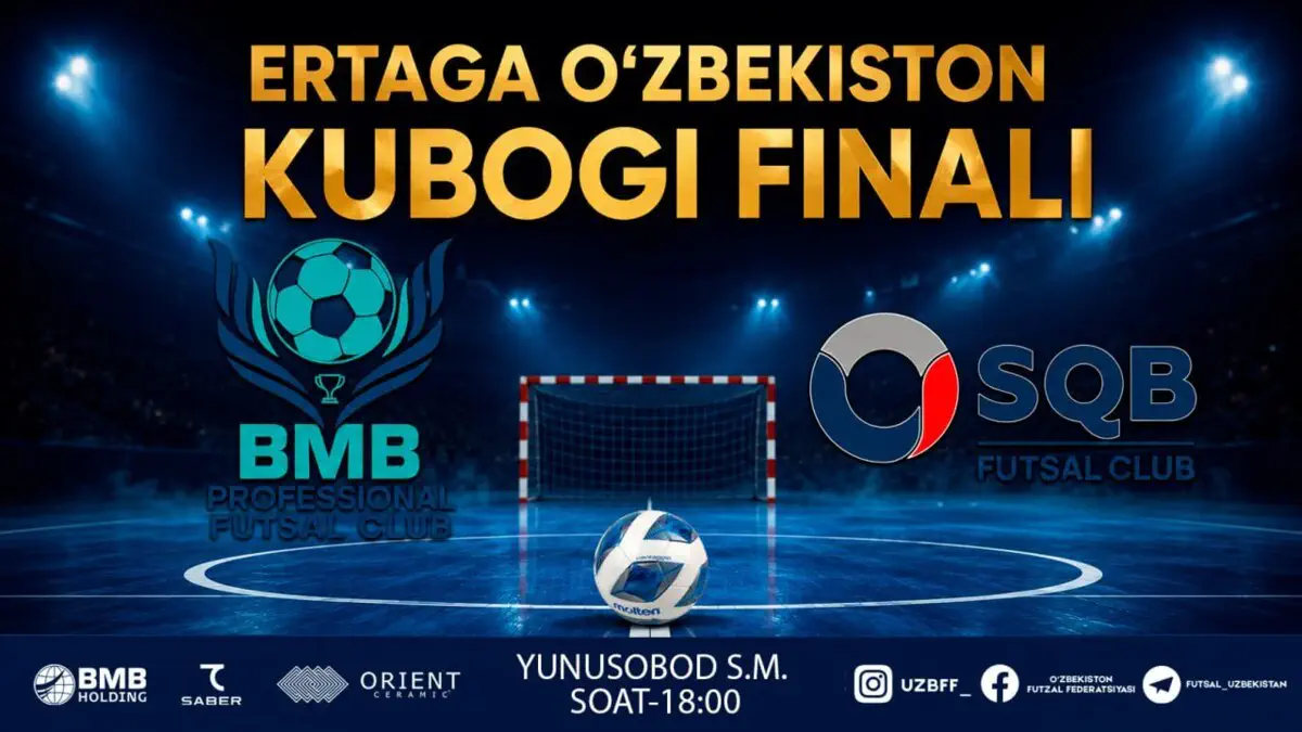 O‘zbekiston Kubogi–2026 finaliga 1 kun qoldi!