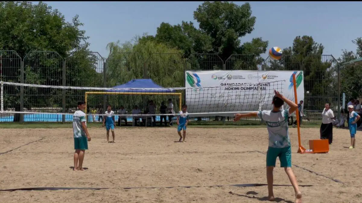 Qashqadaryoda sohil voleyboli bo‘yicha “Hokim olimpiadasi” musobaqasi o‘tkazildi