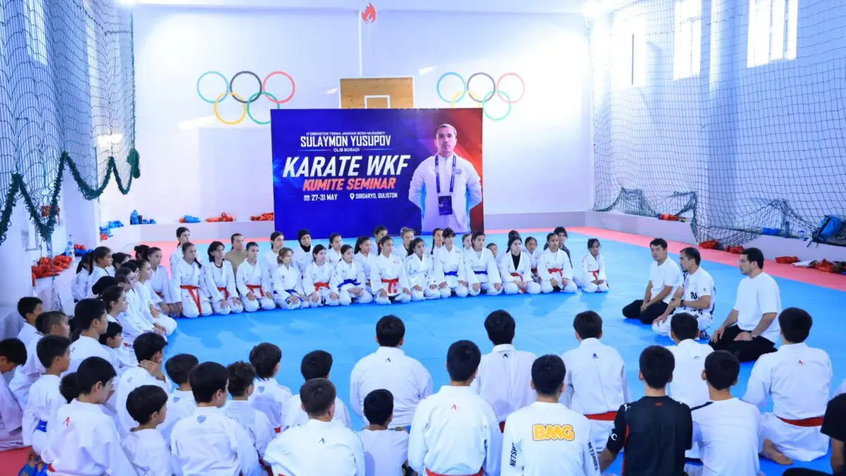 Gulistonda Karate WKF bo‘yicha kumite seminari muvaffaqiyatli tashkil etildi