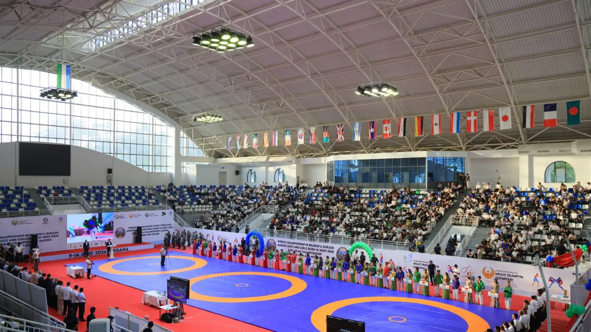 Kurash. Farg‘onada belbog‘li kurash bo‘yicha Jahon va Osiyo chempionatlariga start berildi
