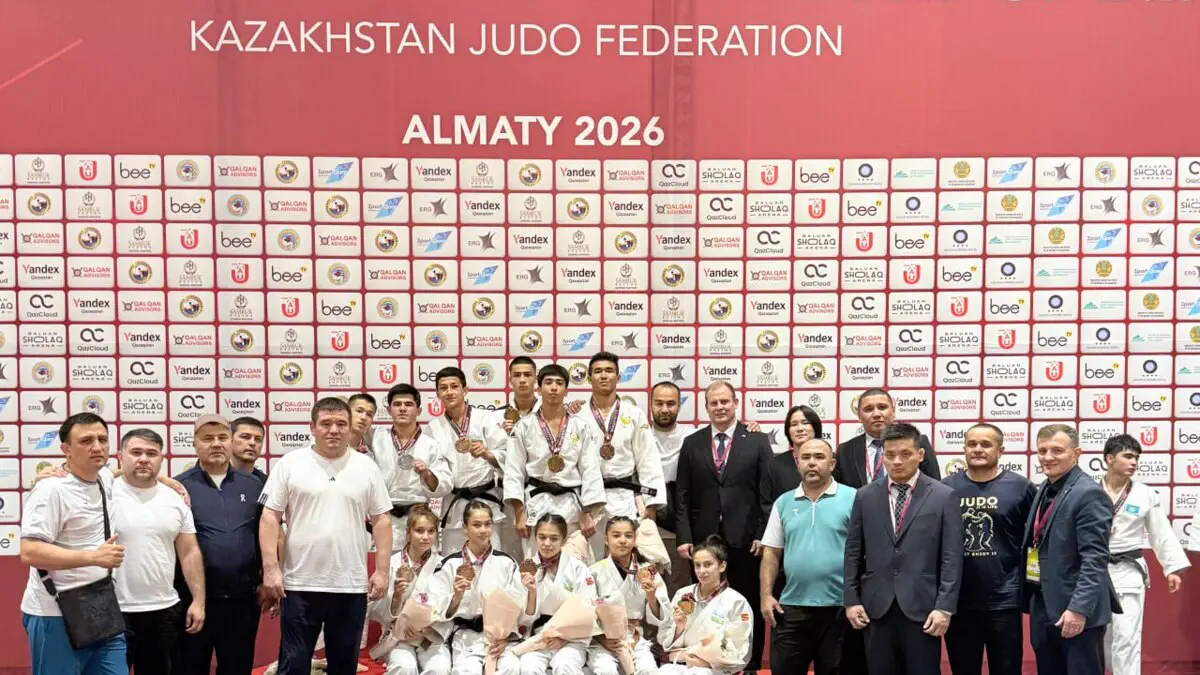 Dzyudo. Almaty Cadet Asian Cup 2026. Musobaqaning ilk kuni o‘smirlarimiz 12 ta medal qo‘lga kiritishdi