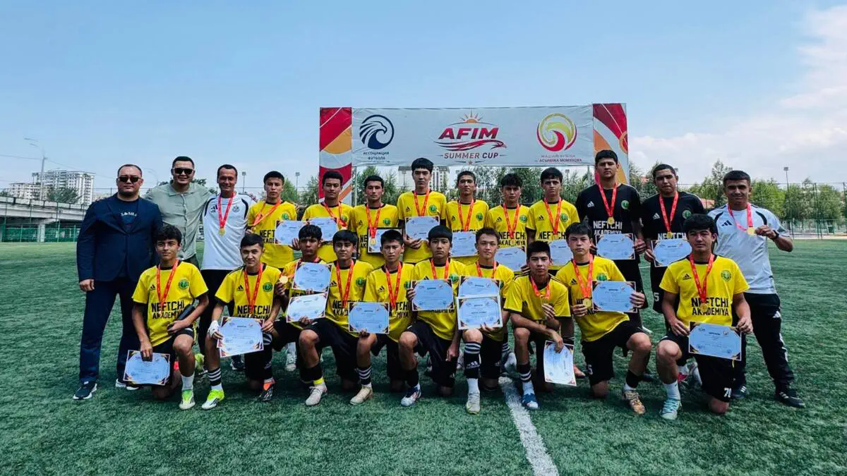 «Neftchi» U-15 jamoasi xalqaro turnir g'olibi bo'ldi