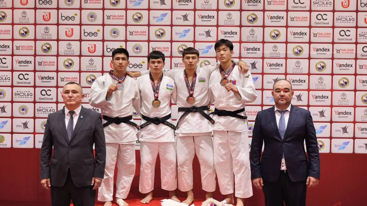 Dzyudo. Oʼsmirlarimiz Almaty Cadet Asian Cup 2026 turnirida 26 ta medal bilan birinchi boʼlishdi