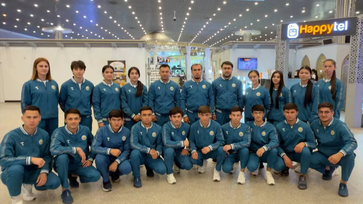 O‘zbekiston karate WKF milliy terma jamoasi Osiyo chempionati sari yo‘l oldi