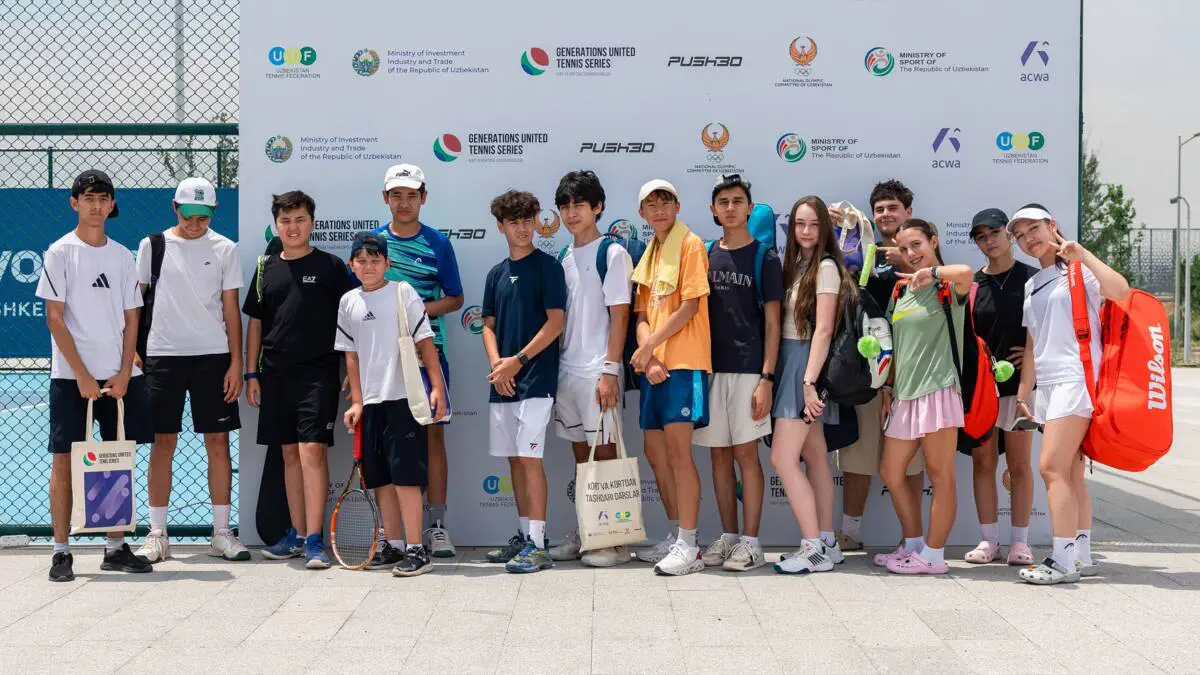 TIIF doirasida Generations United tennis turniri bo‘lib o‘tdi