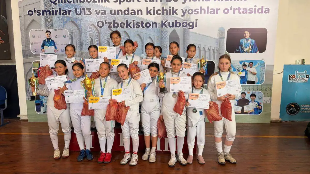 13 yoshgacha bo'lgan (2013-yilda tug'ilgan va undan kichik) sportchilar o'rtasida qilichbozlik bo'yicha O'zbekiston Respublikasi kubogi yakunlandi