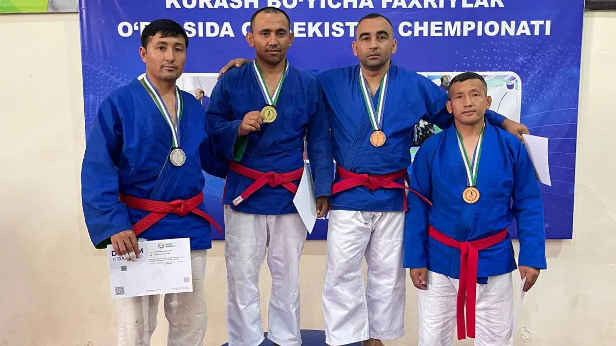 Kurash. Faxriylar o'rtasida O'zbekiston chempionatining birinchi kungi g'olib va sovrindorlari ma'lum