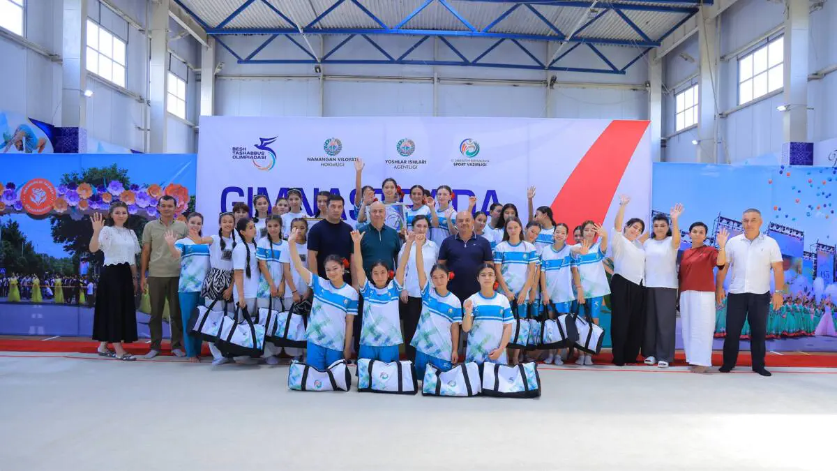 Namanganda “Besh tashabbus olimpiadasi” doirasida gimnastrada musobaqasi o‘tkazildi