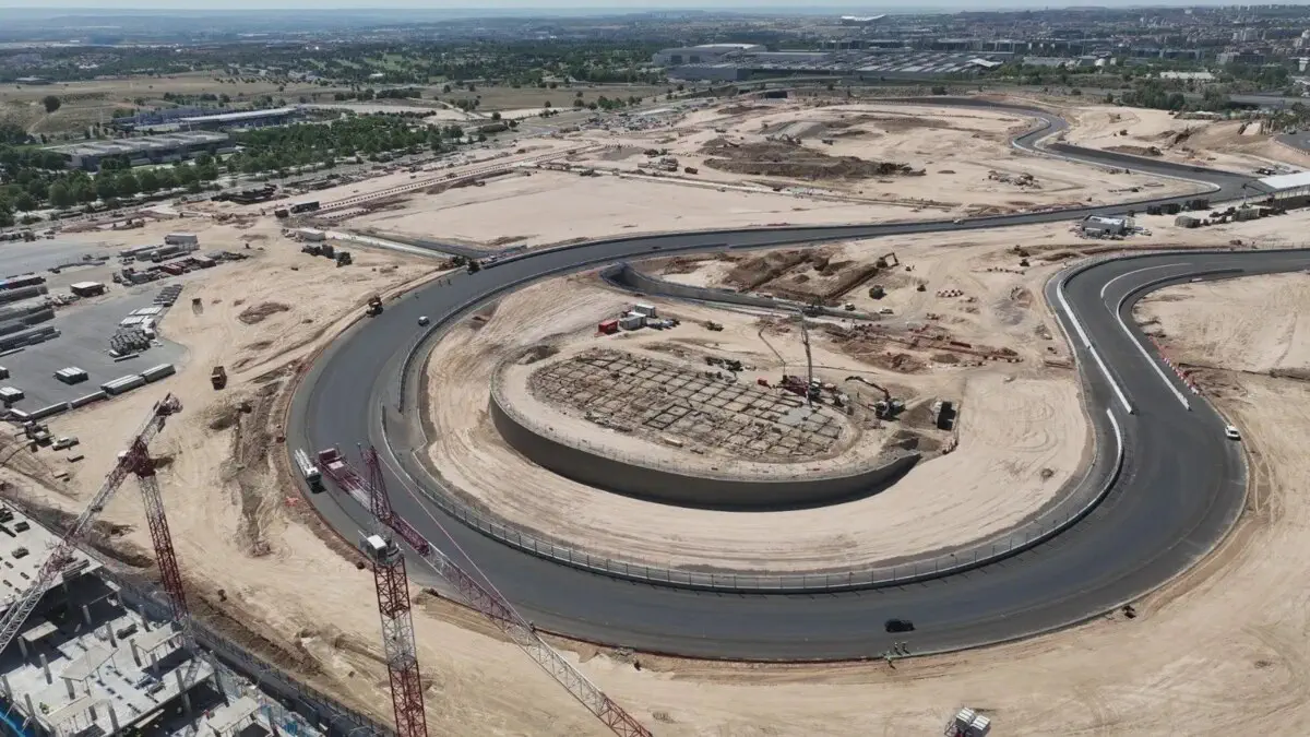 Madridning yangi trassasida F1 tarixidagi eng dahshatli burilish qurilmoqda