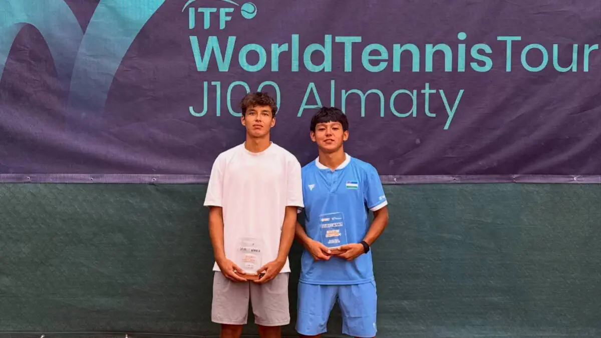 O‘zbekistonlik o‘smir tennischilar ITF J100 Almaty turniri chempioni