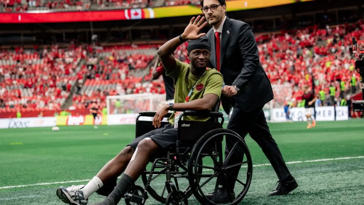 Ismael Kone Kanada terma jamoasini nogironlar aravachasida qo‘llab-quvvatladi