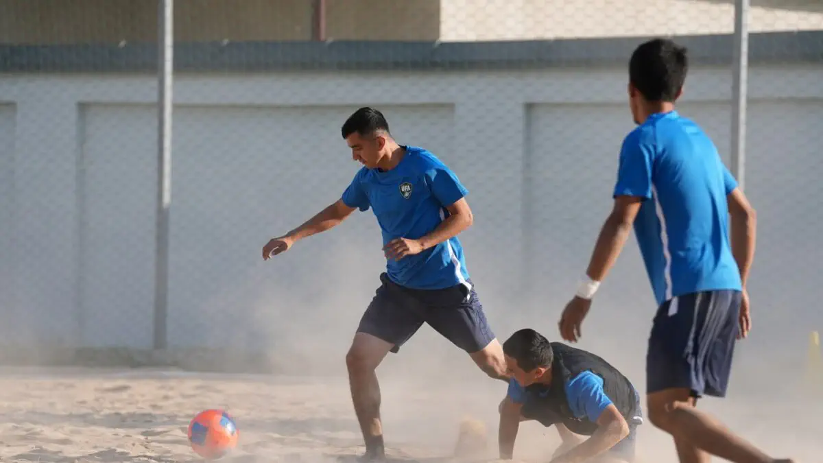 Sohil futboli terma jamoamiz yig‘ini davom etmoqda