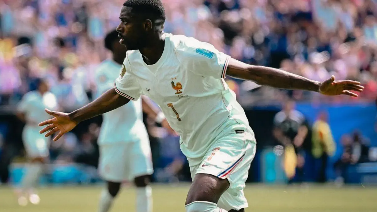 Dembele Frantsiya va Norvegiya uchrashuvining eng yaxshi o‘yinchisi deb topildi