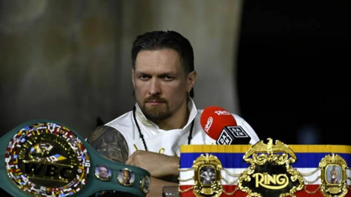 Bokschi Aleksandr Usik uchta chempionlik kamardan voz kechdi