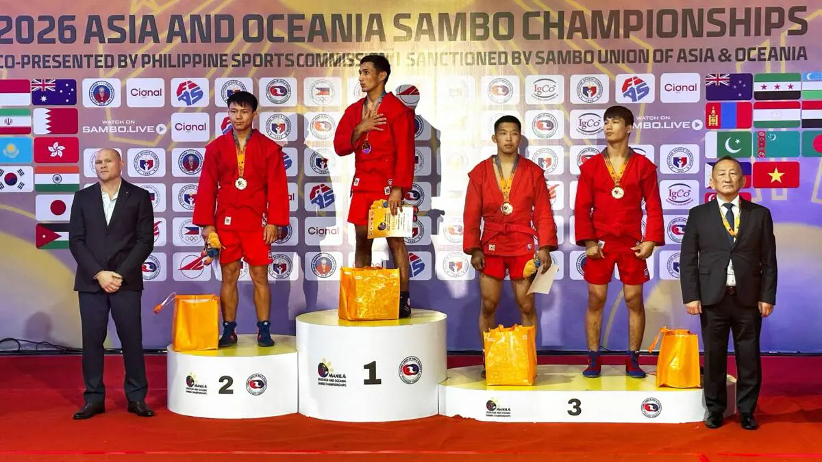 Самбо. Осиё-Океания чемпионатининг иккинчи кунида ёшларимиздан 10 та медал
