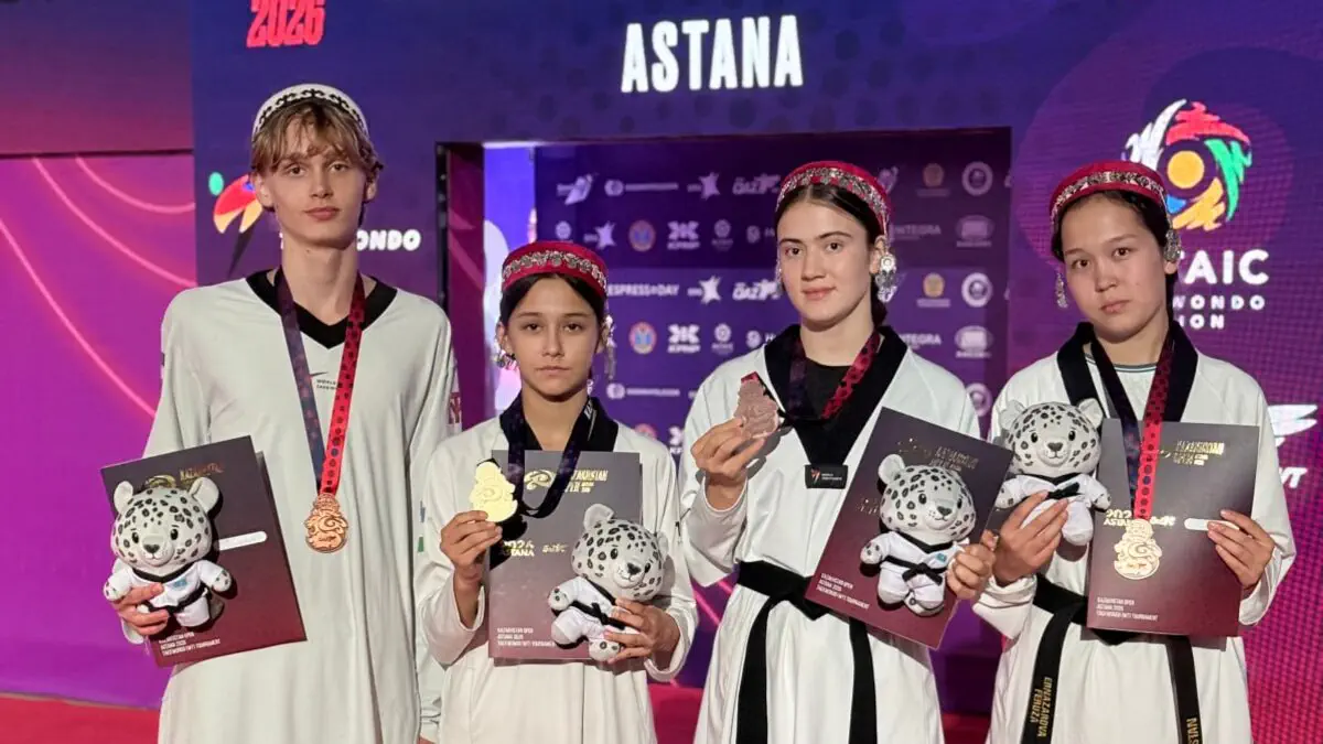Yosh taekvondochilarimiz "Kazakhstan Open" xalqaro turnirida 4 ta medal qo'lga kiritishdi