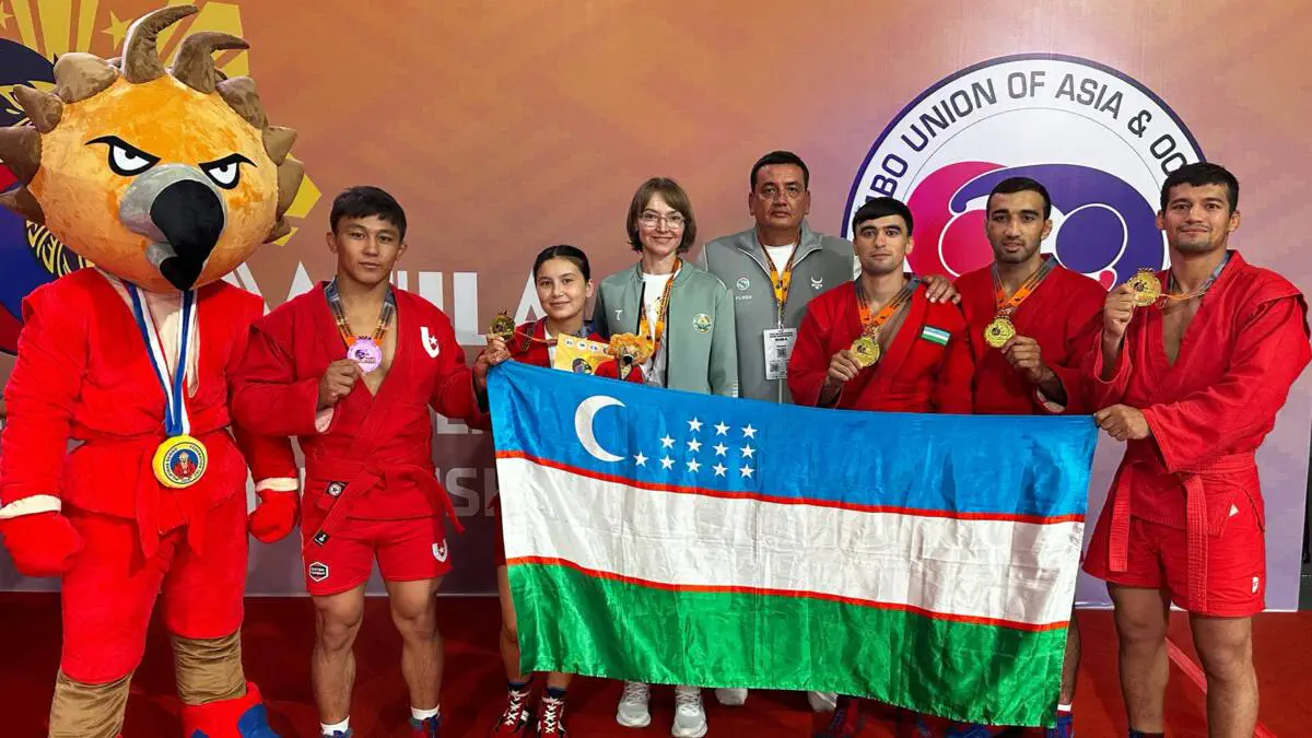 Osiyo-Okeaniya chempionatining so‘nggi kunida sambochilarimiz 4 ta oltin medalga ega chiqishdi