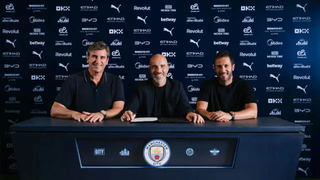 Rasman. Enso Mareska — «Manchester Siti» bosh murabbiyi