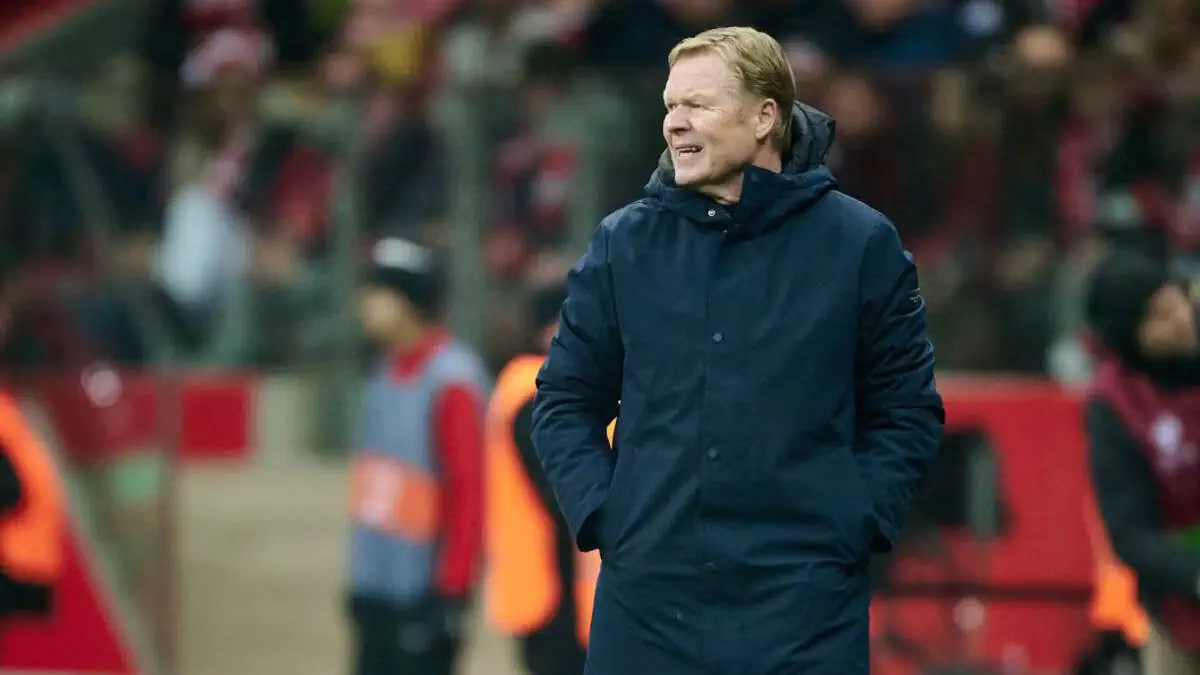 Ronald Koeman: «Tanqidlarga parvo qilmayman»