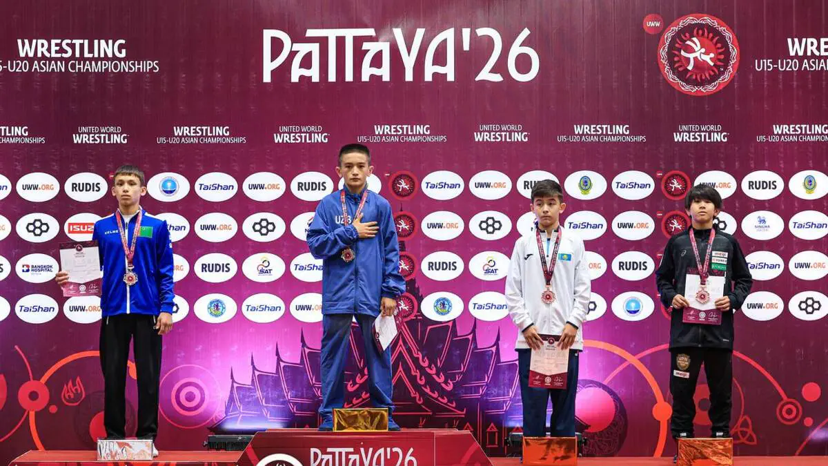 Sport kurashlari boʻyicha U15 yosh toifasidagi Osiyo chempionati yakunlandi 