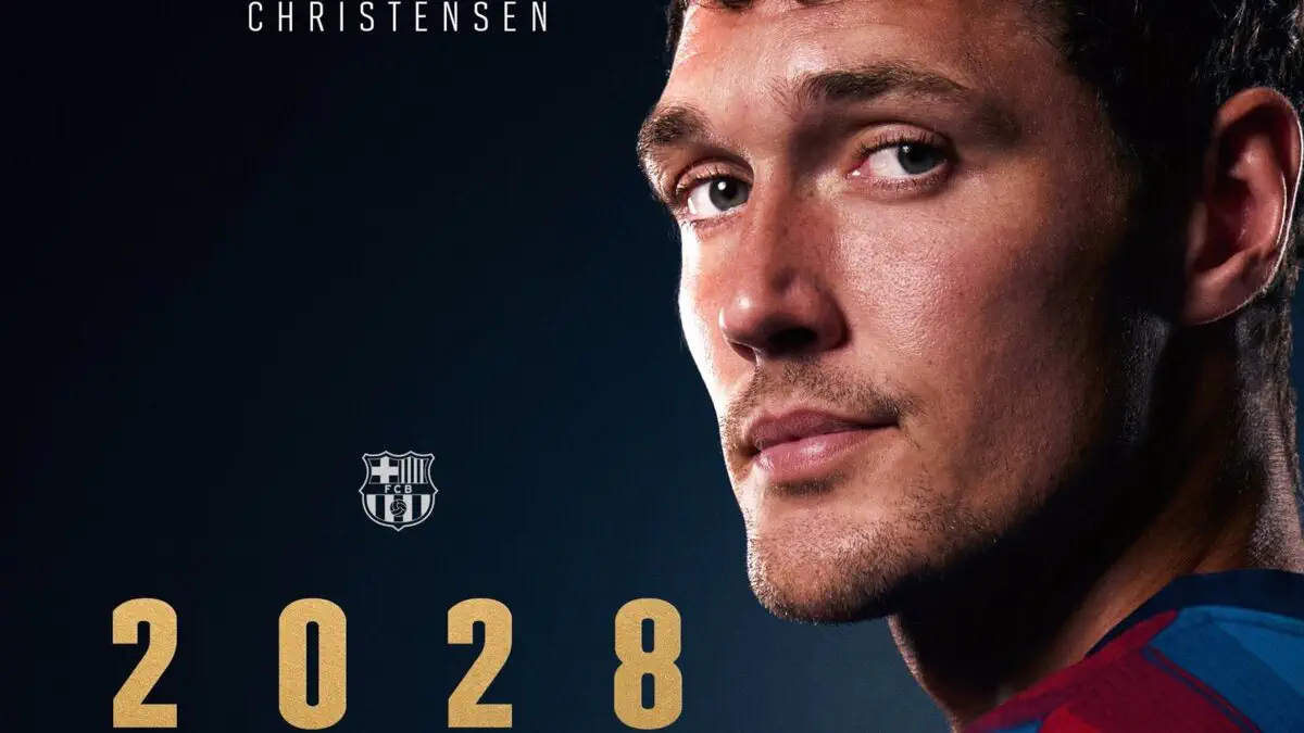 Barselona Kristensen bilan shartnomani 2028 yilgacha uzaytirdi