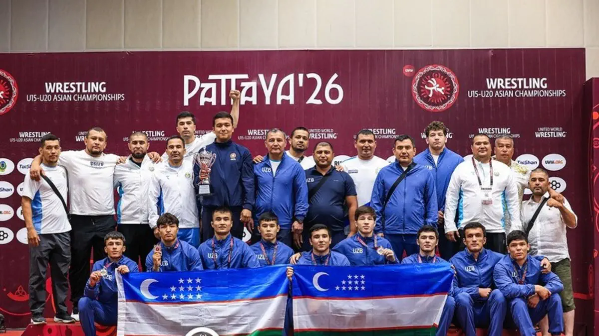 Yunon-rum kurashchilarimiz U20 yosh toifasidagi Osiyo chempionatida 8 ta medal qoʻlga kiritishdi