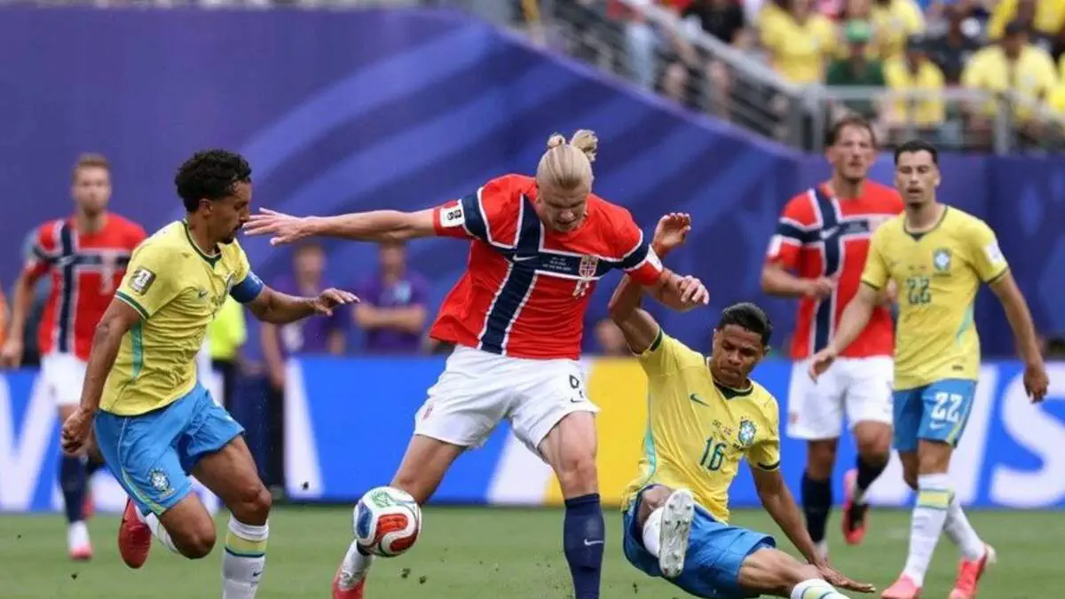 Erling Xoland dubli Braziliyani JCHdan chiqarib yubordi