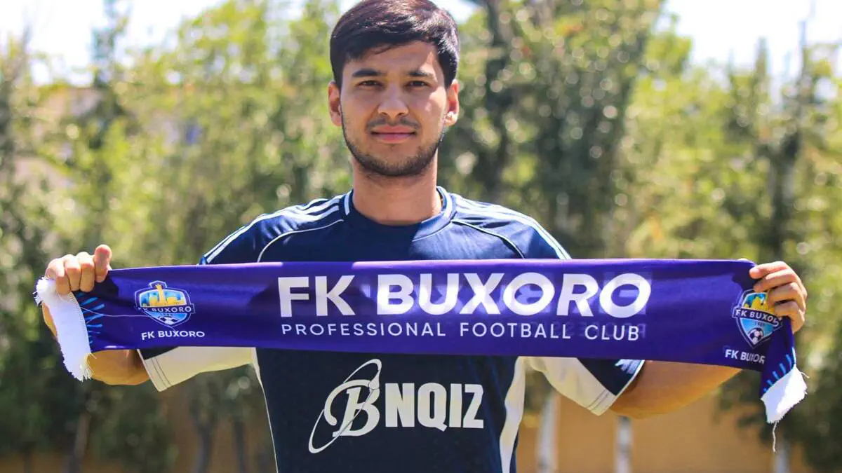 Rasman! Islombek Baratov — «Buxoro» jamoasi futbolchisi!